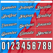 Custom Powder Blue White-Black 3D Bowling Performance Polo Shirt