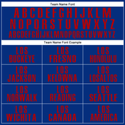 Custom Royal Red-Bay Orange 3D Pattern Design Animal Eagle Performance Polo Shirt