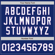 Custom Royal White-Purple Bomber Full-Snap Varsity Letterman Jacket