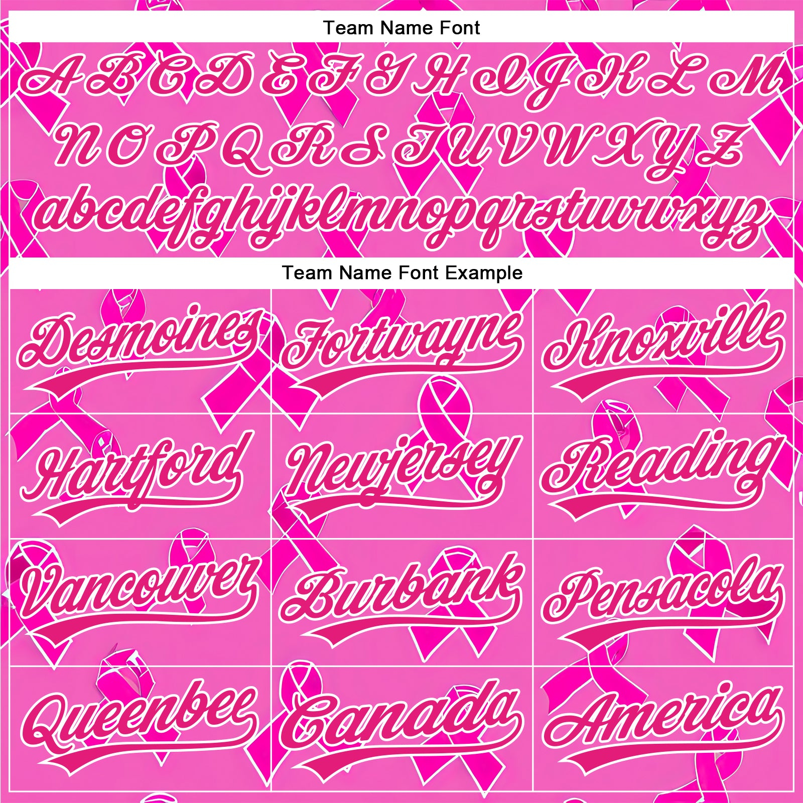 Custom Pink Hot Pink-White 3D Pink Ribbon Breast Cancer Awareness Month Women Health Care Support Performance Polo Shirt