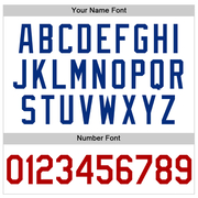 Custom White Red-Royal Performance Vapor Golf Polo Shirt