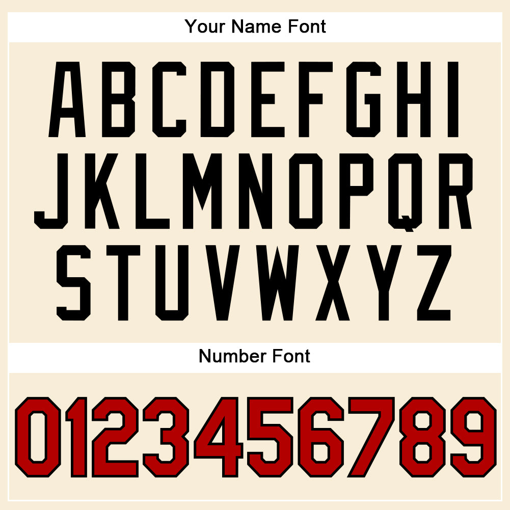 Custom Cream Red-Black Performance Vapor Golf Polo Shirt