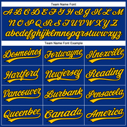 Custom Royal Black-Yellow Performance Vapor Golf Polo Shirt