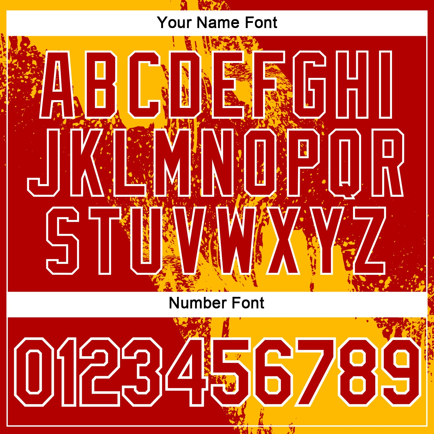 Custom Gold Red-White 3D Pattern Design Abstract Brush Stroke Performance Polo Shirt