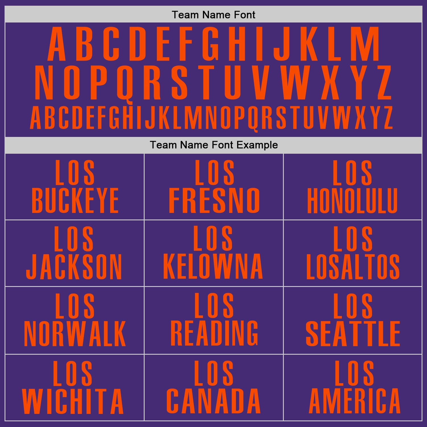 Custom Purple Orange Performance Golf Polo Shirt