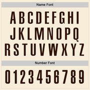 Custom Cream Brown Performance Golf Polo Shirt