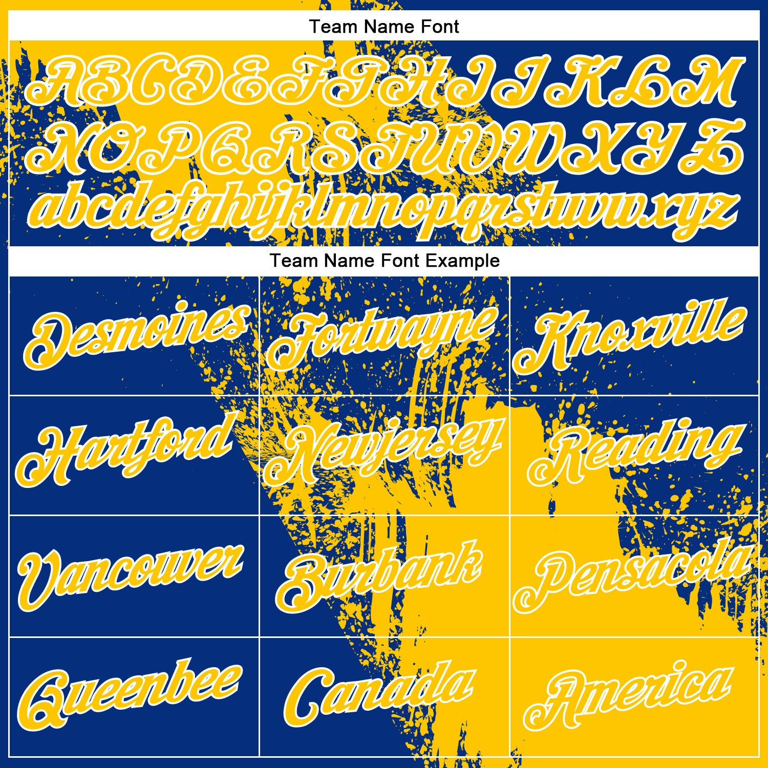 Custom Yellow Royal-White 3D Pattern Design Abstract Brush Stroke Performance Polo Shirt