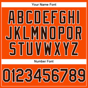 Custom Orange Brown-White Performance Vapor Golf Polo Shirt