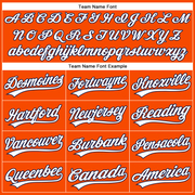 Custom Orange White-Navy Performance Vapor Golf Polo Shirt