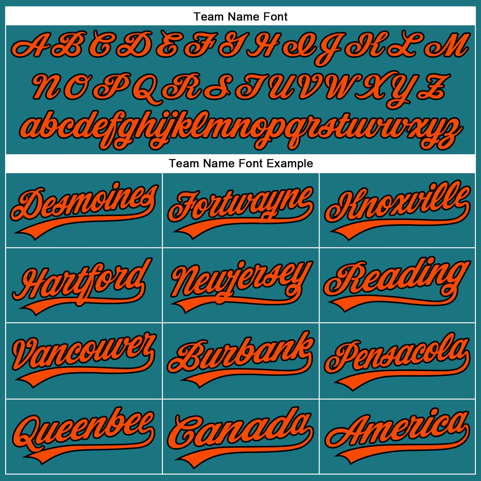 Custom Teal Black-Orange Performance Vapor Golf Polo Shirt