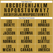 Custom Old Gold Black-White 3D Pattern Design Animal Tiger Performance Polo Shirt