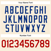 Custom Cream Red-Royal Performance Vapor Golf Polo Shirt