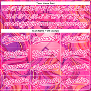 Custom Pink White 3D Pink Ribbon Breast Cancer Awareness Month Women Health Care Support Performance Polo Shirt