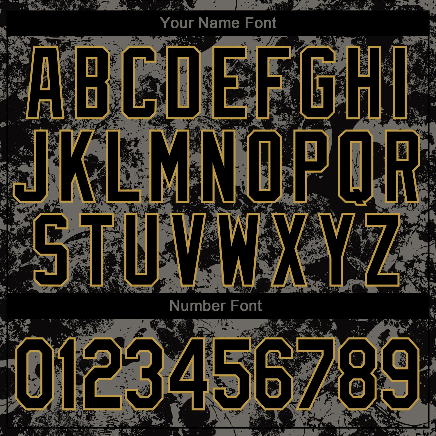 Custom Black Old Gold Skull Fashion 3D Bomber Full-Snap Varsity Letterman Jacket