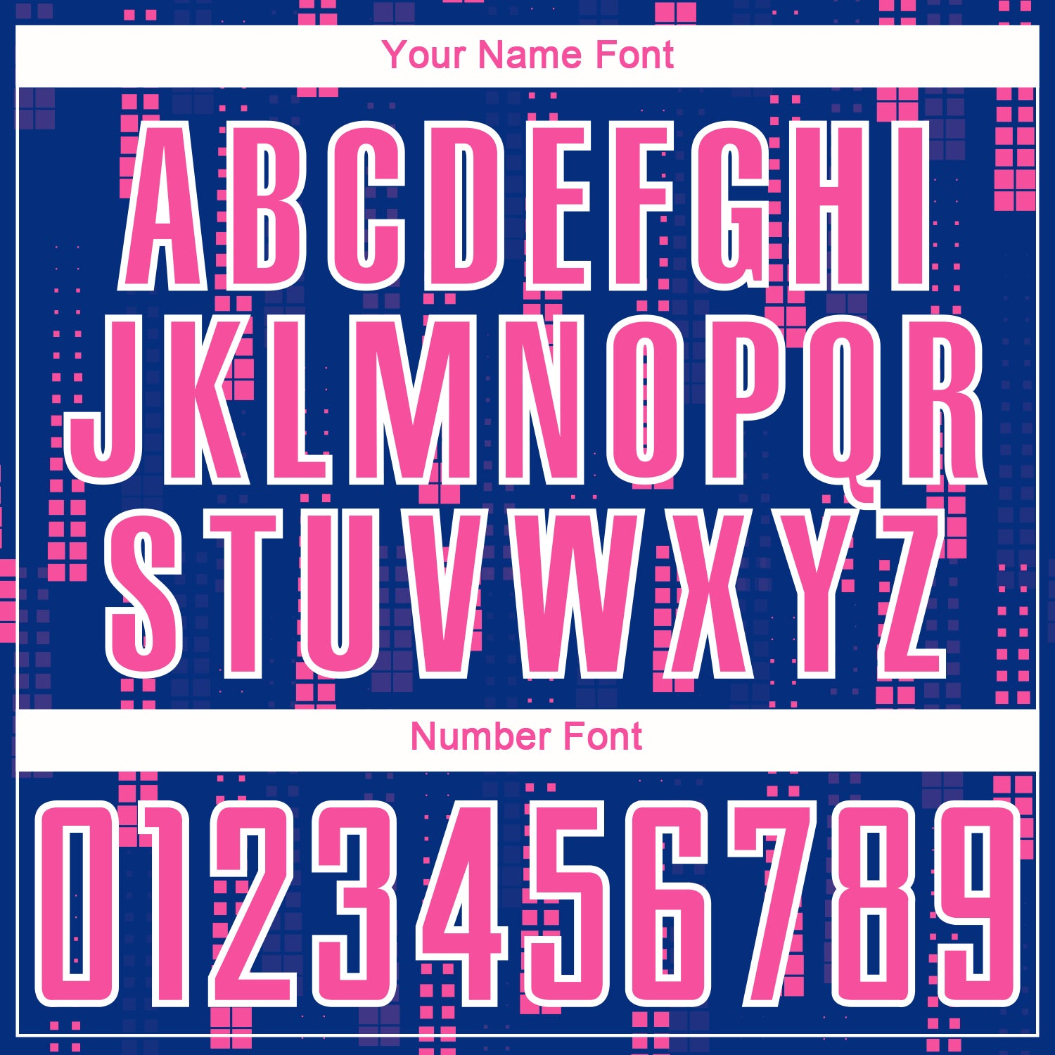 Custom Royal Pink-White Geometric Shapes Sublimation Soccer Uniform Jersey