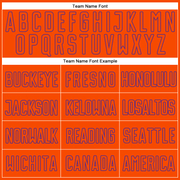 Custom Gray Orange-Purple Sublimation Split Fashion Soccer Uniform Jersey