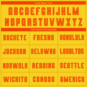 Custom Gold Orange Sublimation Fade Fashion Soccer Uniform Jersey