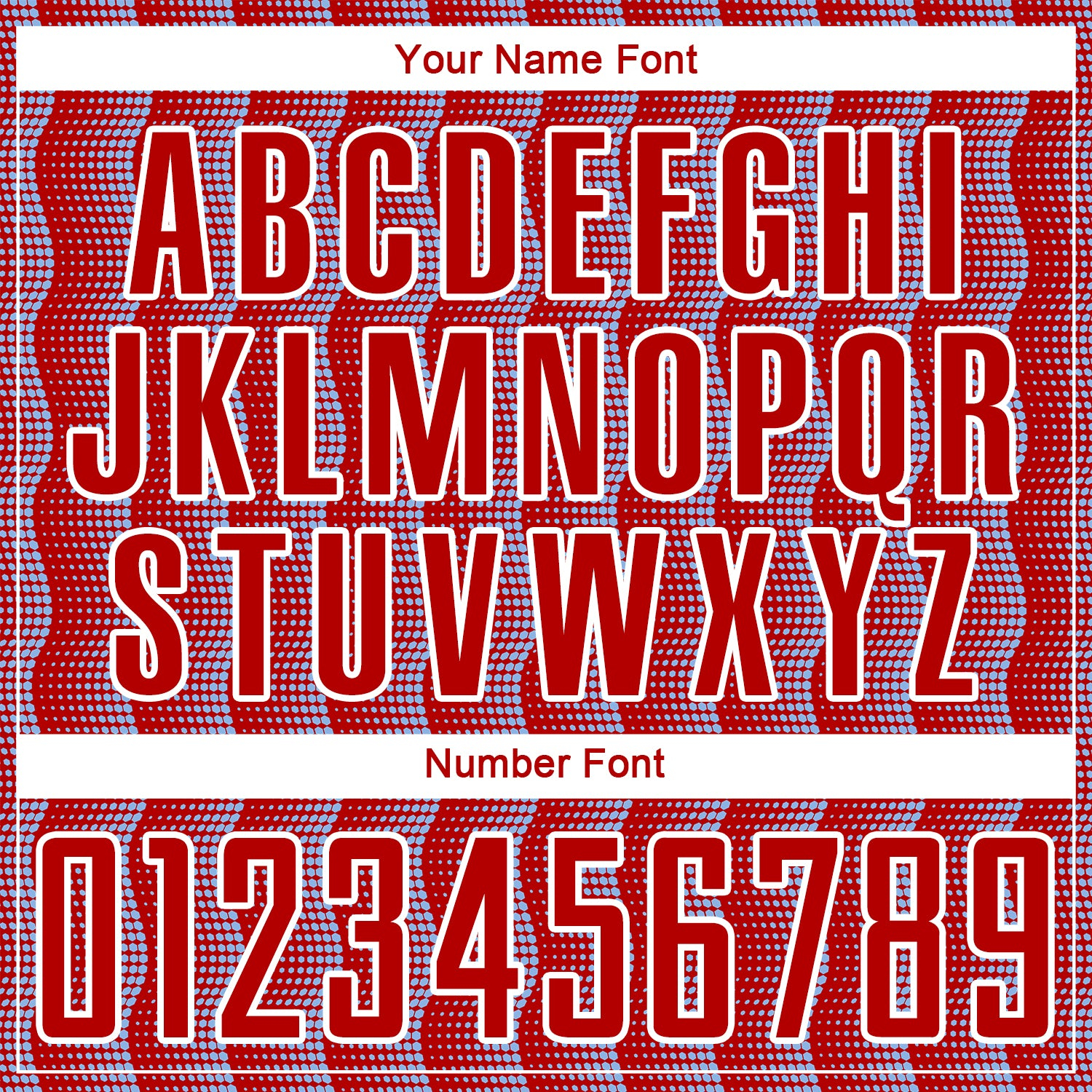 Custom Red Light Blue-White Geometric Shape Sublimation Soccer Uniform Jersey