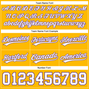 Custom Gold White-Purple Authentic Basketball Shorts