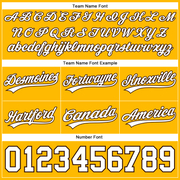 Custom Gold White-Brown Authentic Basketball Shorts