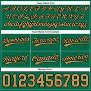 Custom Kelly Green Old Gold-Black Authentic Basketball Shorts