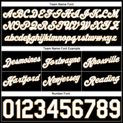 Custom Black White Pinstripe White-Old Gold Authentic Basketball Shorts