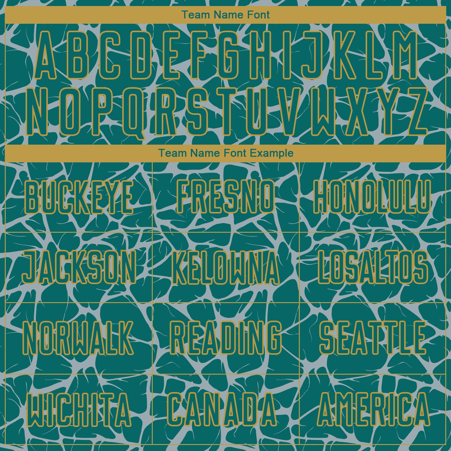 Custom Teal Gray-Old Gold Abstract Network Splash Sublimation Soccer Uniform Jersey