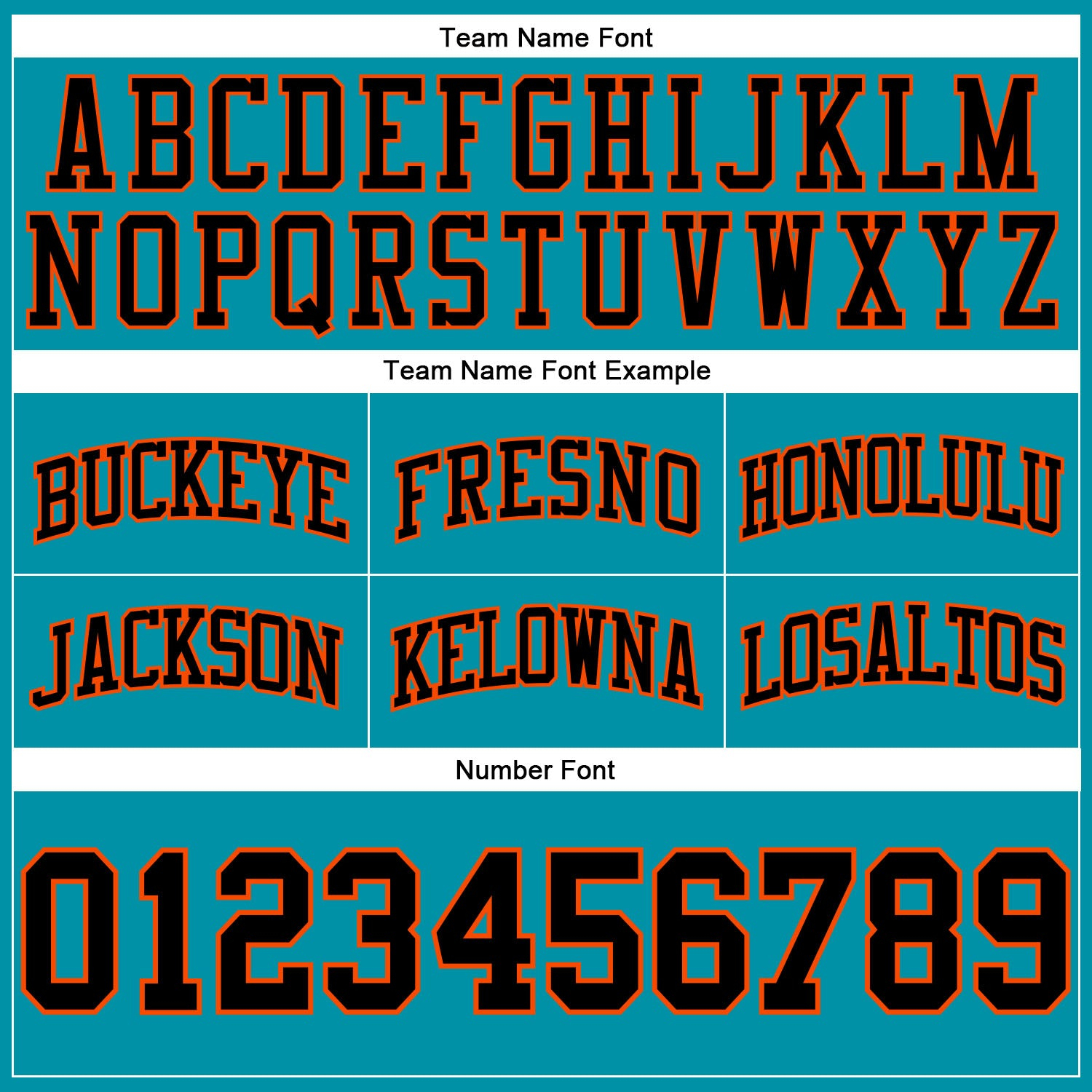 Custom Teal Black-Orange Authentic Throwback Basketball Shorts