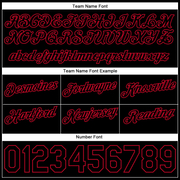 Custom White Black-Red Authentic Throwback Split Fashion Basketball Shorts