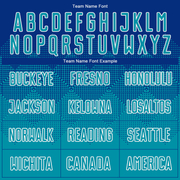 Custom Royal Teal-White Sublimation Soccer Uniform Jersey