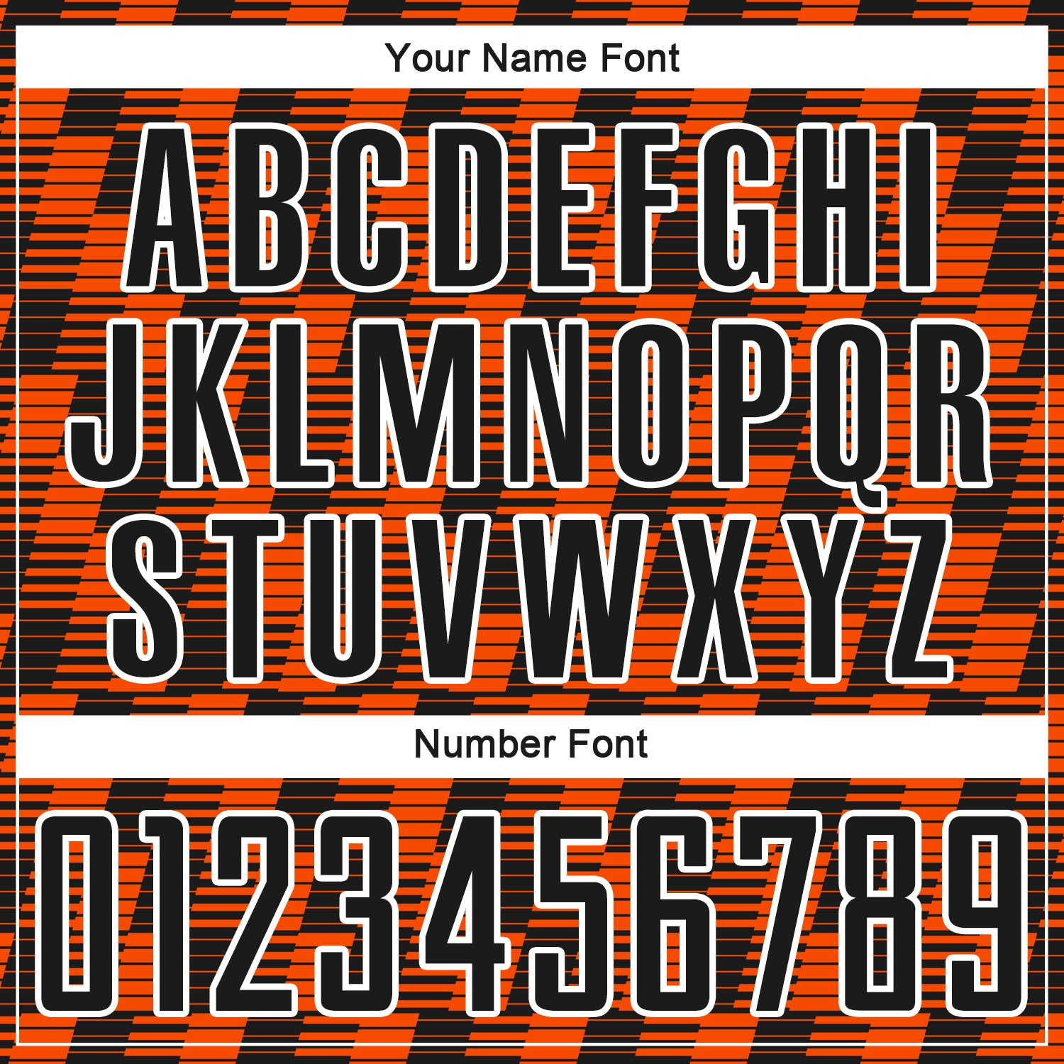 Custom Black Orange-White Line Sublimation Soccer Uniform Jersey