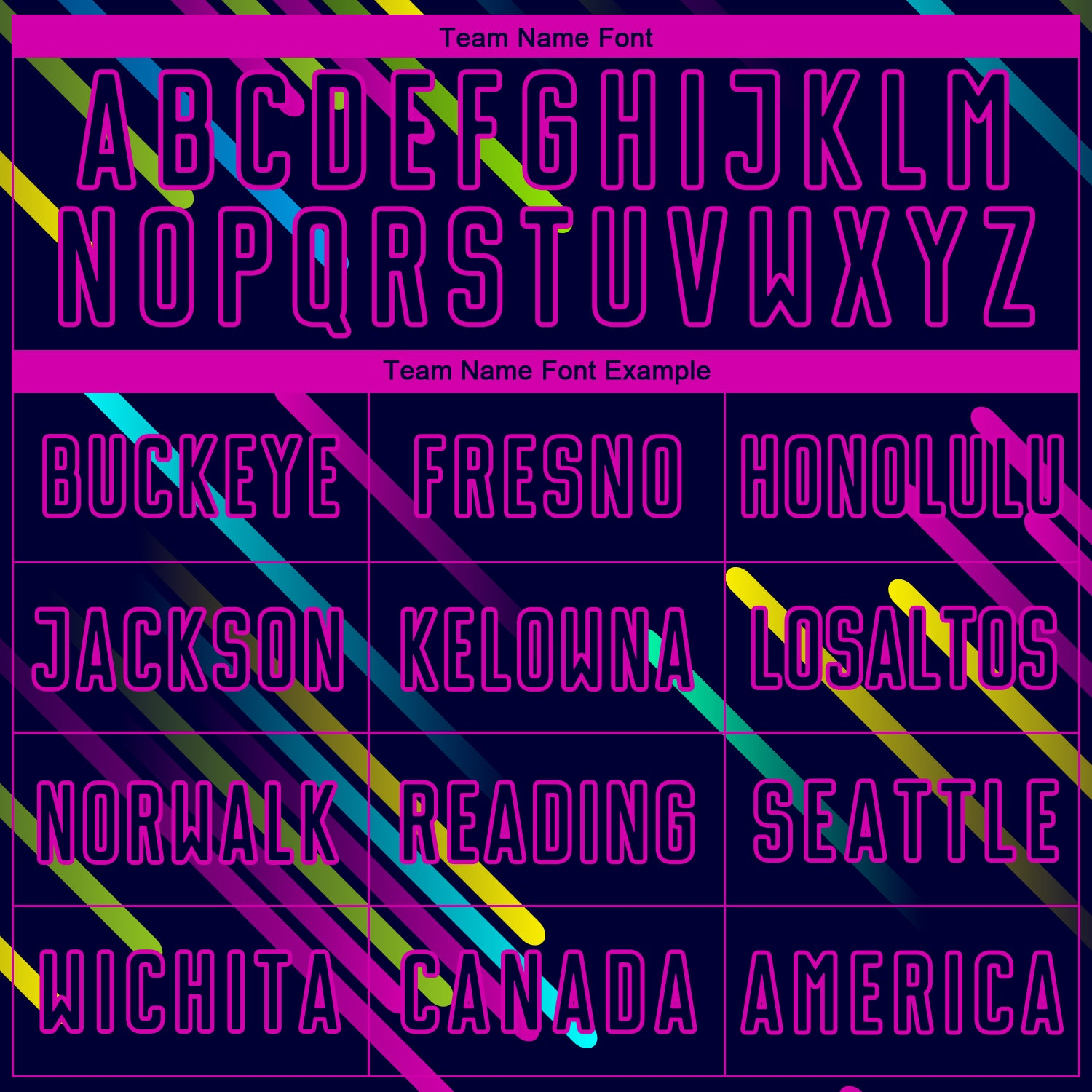 Custom Navy Pink Lines Sublimation Soccer Uniform Jersey