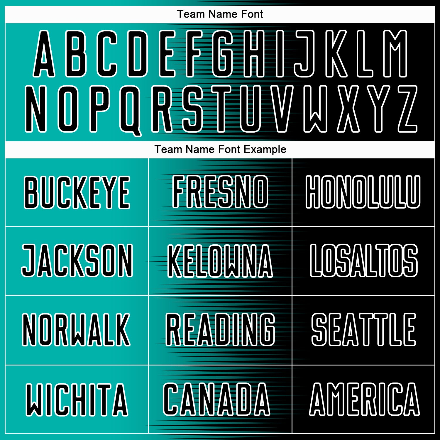 Custom Black Aqua-White Gradient Line Sublimation Soccer Uniform Jersey