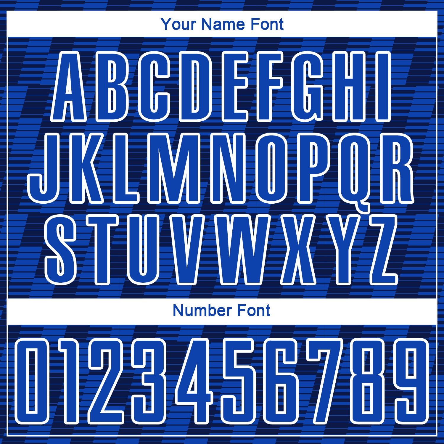 Custom Navy Thunder Blue-White Line Sublimation Soccer Uniform Jersey