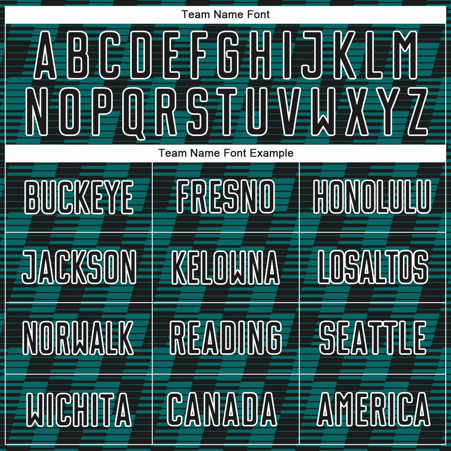 Custom Black Teal-White Line Sublimation Soccer Uniform Jersey