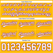 Custom Gold White-Maroon Authentic Basketball Shorts