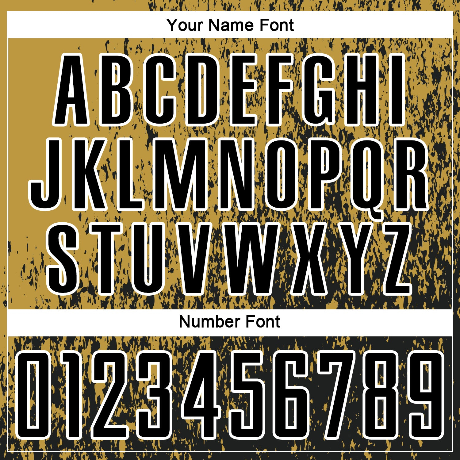 Custom Old Gold Black-White Abstract Fragment Art Sublimation Soccer Uniform Jersey