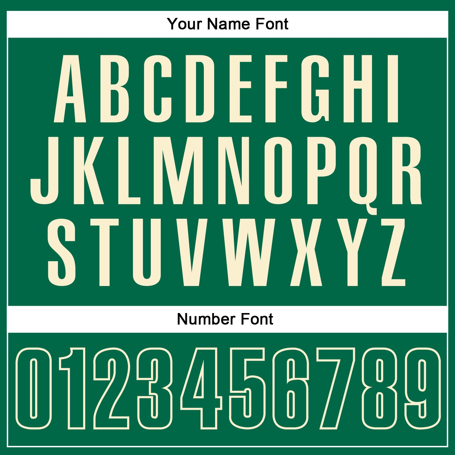 Custom Kelly Green Kelly Green-Cream Performance Vapor Golf Polo Shirt