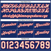 Custom Gold Cream-Royal Authentic Throwback Split Fashion Basketball Shorts