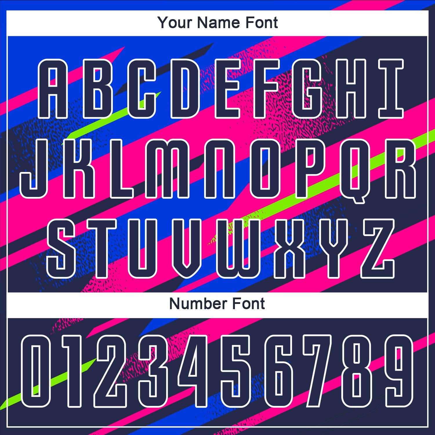 Custom Figure Navy Royal-Pink Sublimation Soccer Uniform Jersey