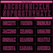 Custom Black Pink Pinstripe Fade Fashion Sublimation Soccer Uniform Jersey