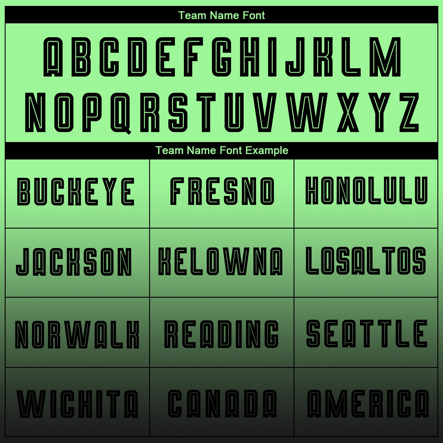 Custom Pea Green Black Sublimation Long Sleeve Fade Fashion Soccer Uniform Jersey