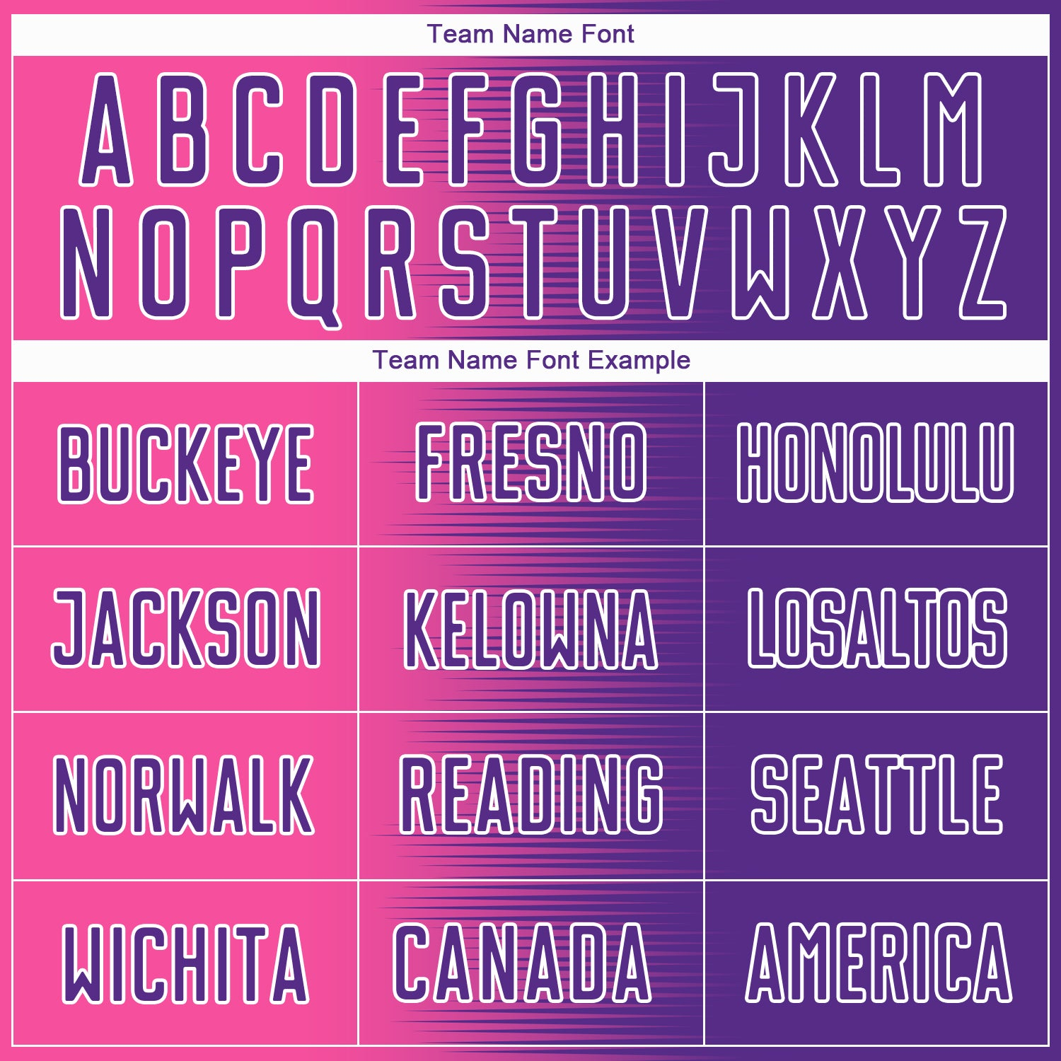 Custom Purple Pink-White Gradient Line Sublimation Soccer Uniform Jersey