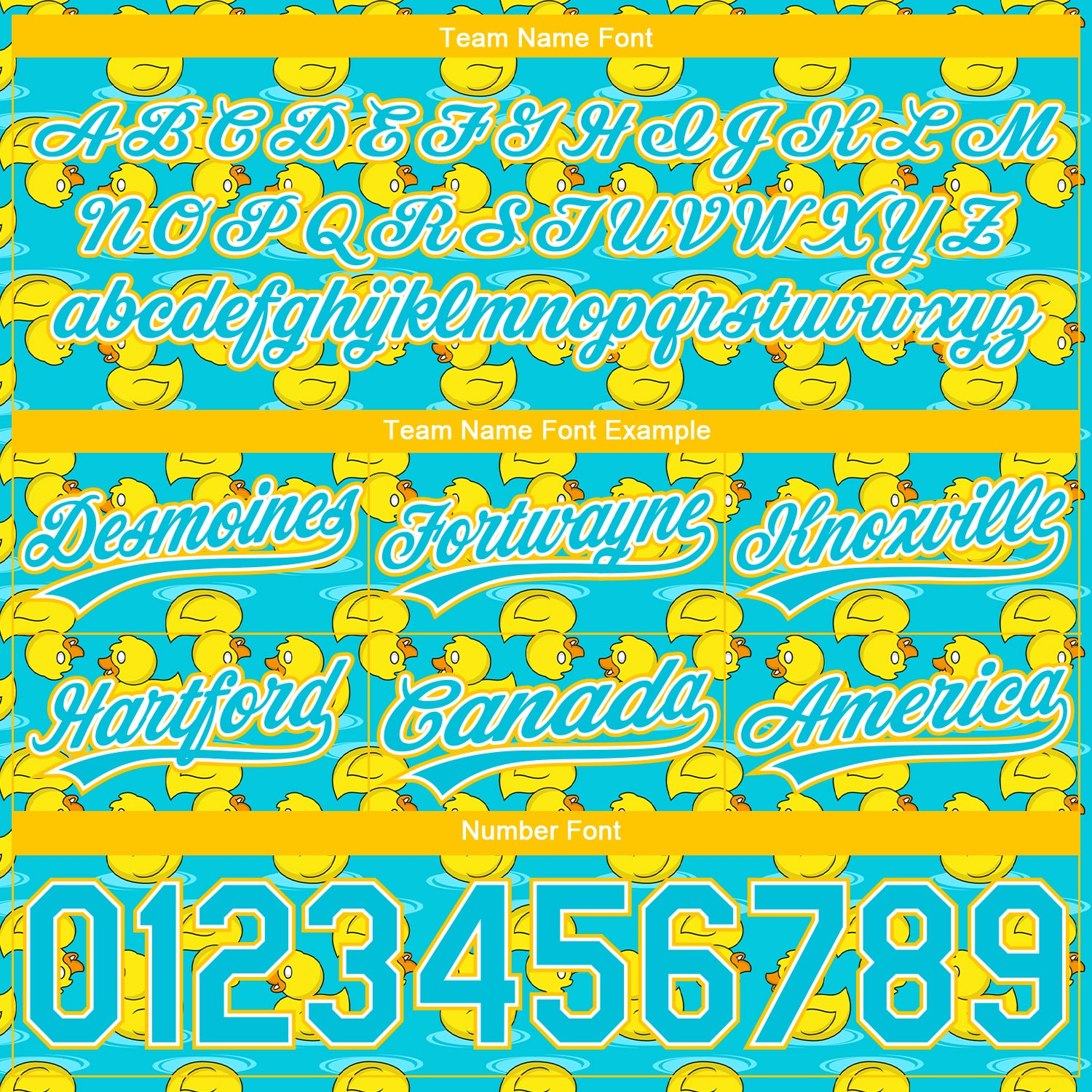 Custom Lakes Blue Yellow-White 3D Pattern Duck Authentic Basketball Shorts