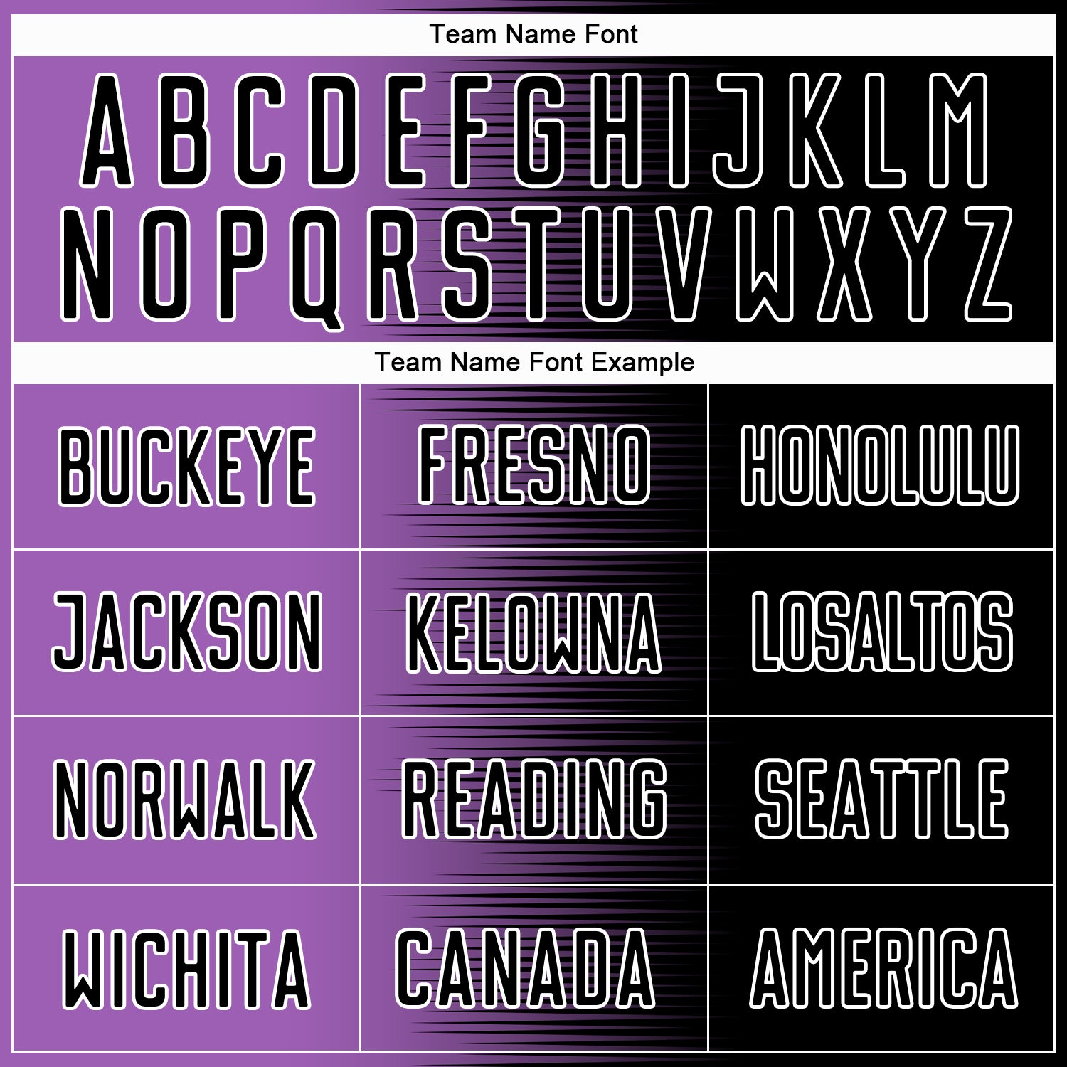 Custom Black Medium Purple-White Gradient Line Sublimation Soccer Uniform Jersey