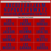 Custom Red Royal Performance Golf Polo Shirt