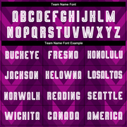 Custom Purple White Sublimation Soccer Uniform Jersey