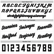 Custom White Black-Red Authentic Throwback Basketball Shorts