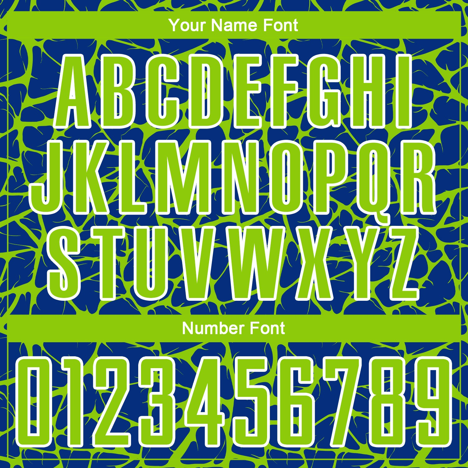 Custom Royal Neon Green-White Abstract Network Splash Sublimation Soccer Uniform Jersey