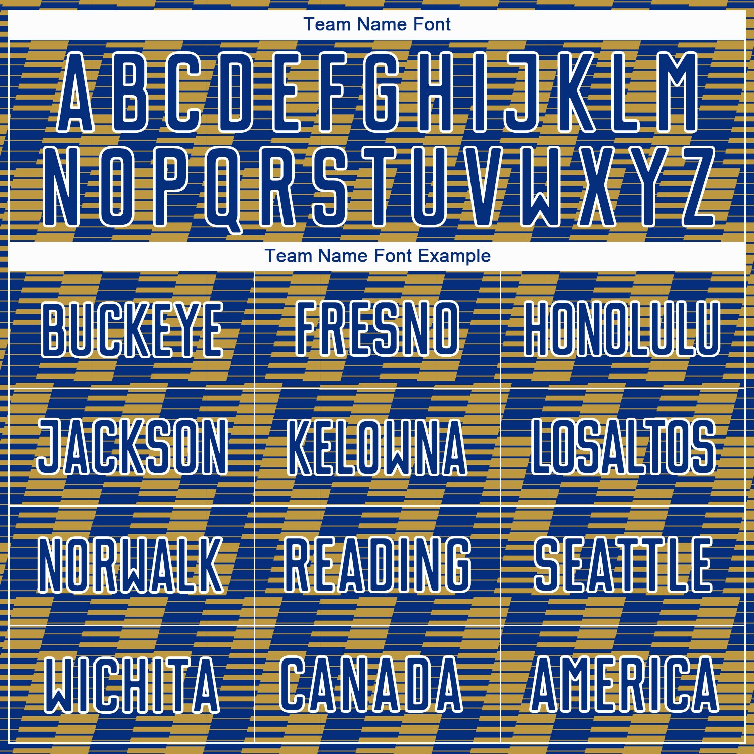 Custom Royal Old Gold-White Line Sublimation Soccer Uniform Jersey